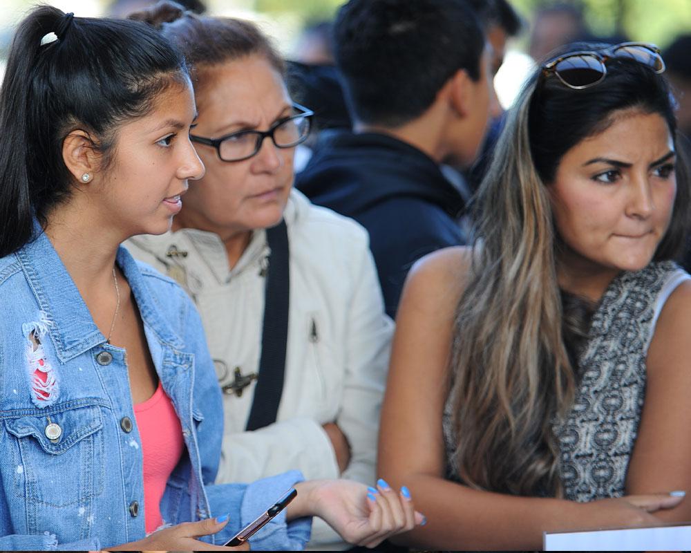 Three attendees